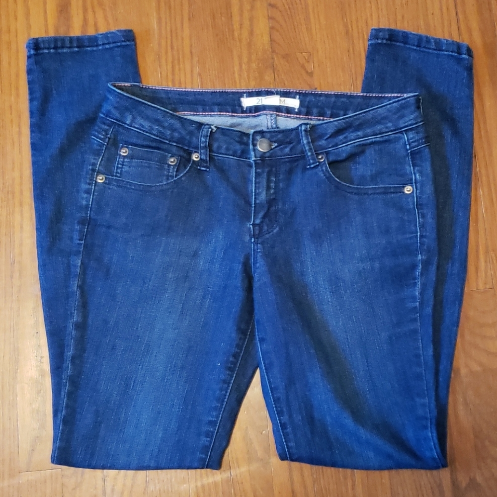 Forever 21 Low-Rise Skinny Jeans